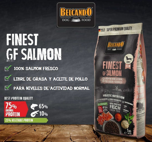 BELCANDO ADULTO FINEST GF SALMON RAZAS PEQ-MED 4,0 KG