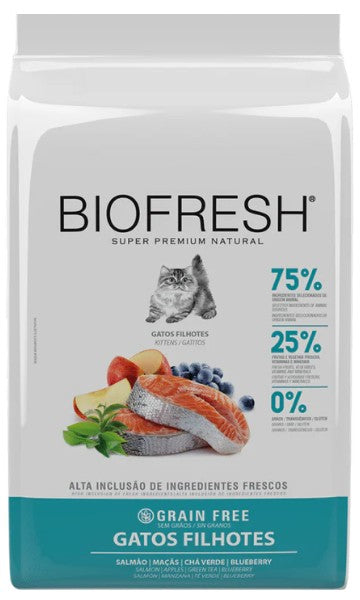 BIOFRESH SUPER PREMIUM  KITTEN  SALMÓN 1,5 KG