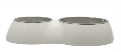 PLATO PERRO DOBLE, BLANC, 160-350M DOGIT STYLE