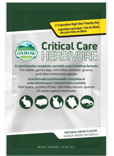 CRITICAL CARE ANISE FLAVOR 36GR