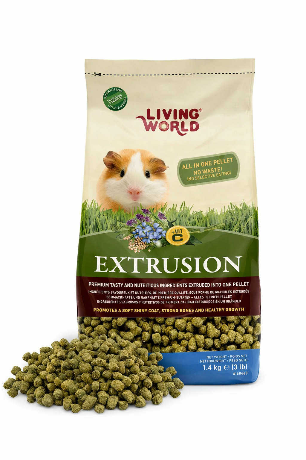 LIVING WORLD ALIM EXTRUIDO CUYE 1.4 KG