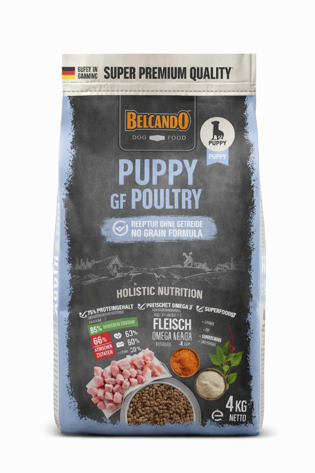 BELCANDO PUPPY GRAIN FREE POULTRY 4,0 KG