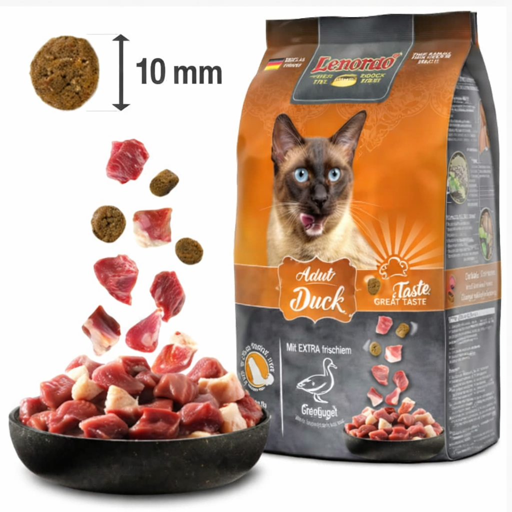 LEONARDO  GATO ADULT DUCK 1,8 KG