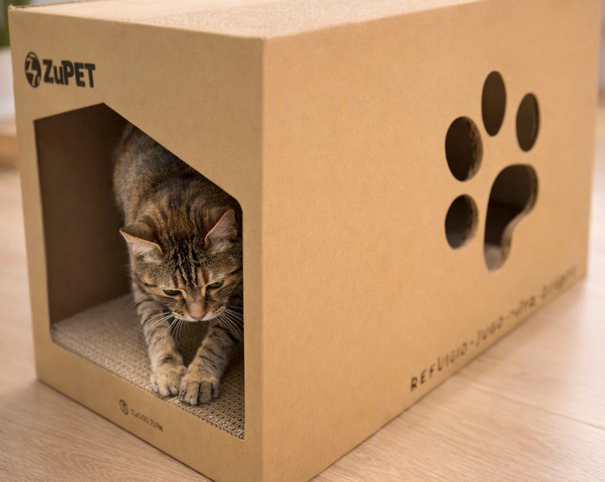 RASCADOR PARA GATOS CAT HOME 2 EN 1