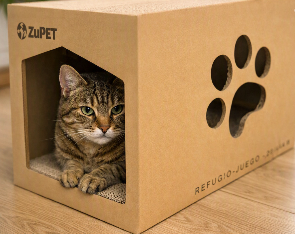 RASCADOR PARA GATOS CAT HOME 2 EN 1