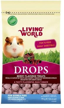 LIVING WORLD GOLOSINA CUYE FRUTOS ROJOS 75 GR