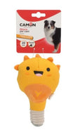 CAMON JUGUETE PELUCHE AMPOLLETA CON SONIDO 20CM