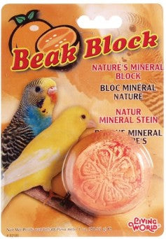 BLOQUE MINERAL PARA AVES  - SABOR NARANJA