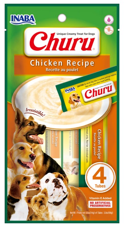 INABA DOG CHURU 4P CHICKEN RECIPE