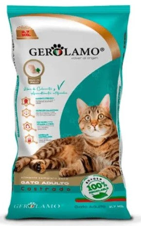 GEROLAMO GATO ADULTO CASTRADO 2,7 KG