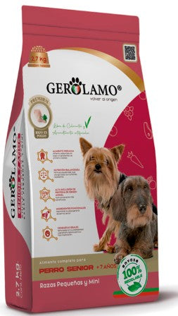 GEROLAMO ALIMENTO PERRO SENIOR PEQ Y MIN 2,7 KG