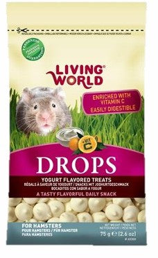 LIVING WORLD GOLOSINA HAMSTER "YOGURT" 75 GR