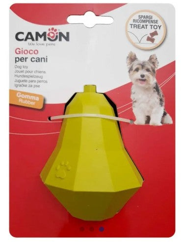 JUGUETE CON FORMA DE FRUTAS PARA PERROS - PERA
