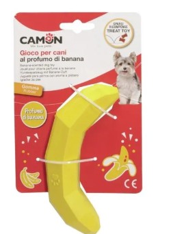 JUGUETE CON FORMA DE FRUTAS PARA PERROS - BANANA