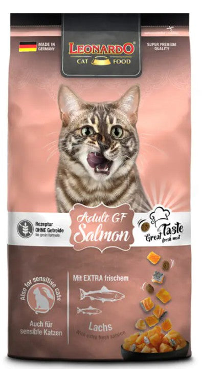 LEONARDO GATO  ADULT GF SALMON 1,8 KG