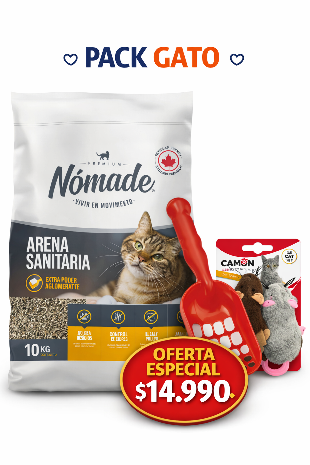 PACK GATO