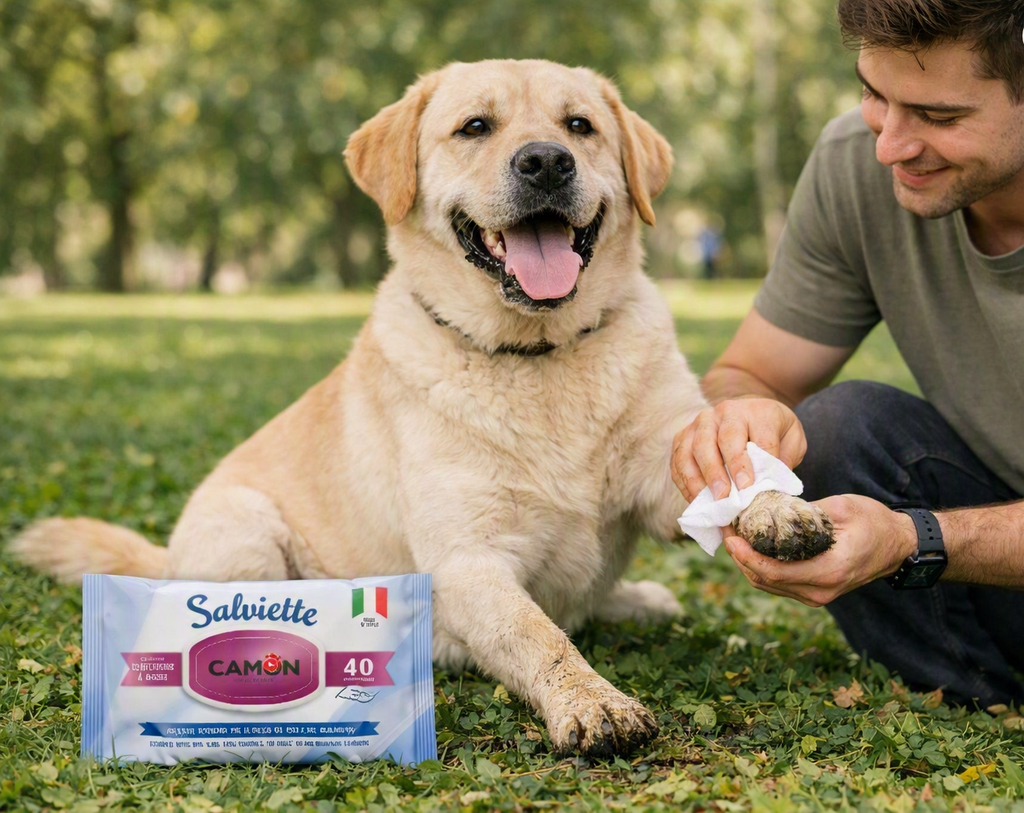TOALLITAS PERFUMADAS CLORHEXIDINA PERRO Y GATO 40 UN